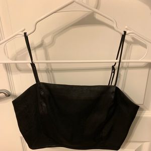 NEW Black crop top